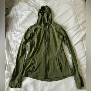 Lululemon define hooded jacket Nulu - army green